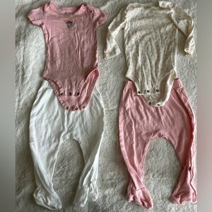 9 month baby girl set